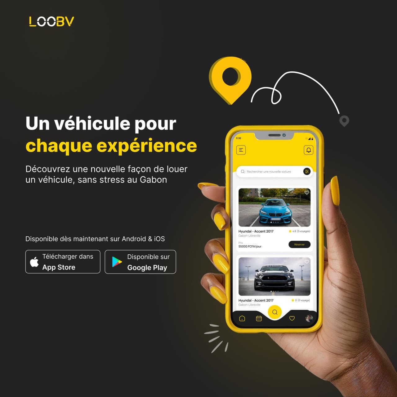 Loobv - Plateforme de location de véhicules
